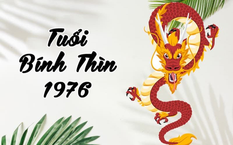 Nam, nữ tuổi Bính Thìn sinh năm 1976 cầm tinh con rồng